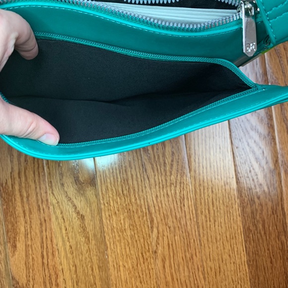 Sam Edelman Teal Crossbody Purse euc - Picture 4 of 7